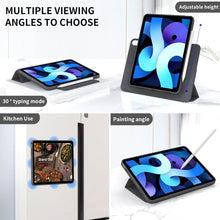 Load image into Gallery viewer, ProElite Case Cover for Apple iPad (A16) 11th/10th Generation (2025/2022) Case, Smart Detachable Magnetic Shockproof Case Cover for Apple iPad 11th/10th Generation with Pencil Holder, Black