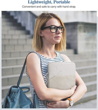 Load image into Gallery viewer, ProElite Polyester Tablet Sleeve Case Cover 6" to 8" for Amazon Kindle 6", Paperwhite 6.8", Kindle Fire, Apple iPad Mini 6/5/4/3/2/1, Lenovo M9/M8, Samsung Galaxy A9/A7 Lite Tablet, Dark Blue