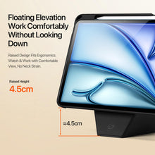 Load image into Gallery viewer, ProElite Versatile Tablet Stand case for iPad Air 11 M4/M3/M2 & iPad Air 10.9 inch 5th/4th Gen, iPad Pro 11 2022/2021 4th/3rd Gen Smart flip Case with Stable Stands with Pencil Holder, Black