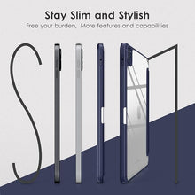 Load image into Gallery viewer, ProElite Cover for Xiaomi Mi Pad 7/7 Pro 11.2 inch case Cover, Transaprent Flip Case for Xiaomi Mi Pad 7/7 Pro 11.2 inch with Pen Holder (Supports Auto Sleep Wake Function), Dark Green