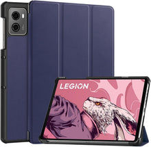 Load image into Gallery viewer, ProElite Cover for Lenovo Legion Tab 8.8 inch Case cover, Smart Trifold Flip Case cover for Lenovo Legion Tab 8.8 inch, Dark Blue