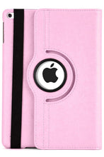 Load image into Gallery viewer, ProElite 360 Rotatable Smart Flip Case Cover for Apple iPad 9.7 inch 2018/2017 5th/6th Generation Air 1 Air 2 with Stylus Pen, Pink