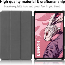 Load image into Gallery viewer, ProElite Cover for Lenovo Legion Tab 8.8 inch Case cover, Smart Trifold Flip Case cover for Lenovo Legion Tab 8.8 inch, Dark Green