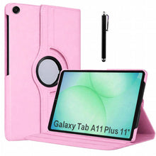 Load image into Gallery viewer, ProElite Cover for Samsung Galaxy Tab A11 Plus 11 inch Case Cover, 360 Rotatable Smart Flip Case Cover for Galaxy Tab A11+ 11" Tablet with Stylus Pen, Pink