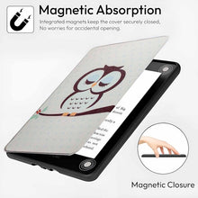 Load image into Gallery viewer, ProElite Cover Case for Kindle Paperwhite 12th Gen 7 inch Case, Slim Smart Flip case Cover for Amazon Kindle Paperwhite 12th Generation 7 inch 2024, Owl