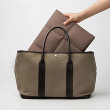 Load image into Gallery viewer, ProElite Puffy Laptop Sleeve for 16-inch MacBook Pro Puffer Laptop Carrying Case, Pillow Pouch Compatible MacBook Pro 16 inch - Mocha Brown