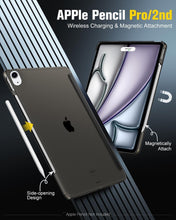 Load image into Gallery viewer, ProElite Case Cover for Apple iPad Air 13 inch 2025/2024 M3/M2 Cover, Smart Flip Case for Apple iPad Air 13 inch M3/M2 Translucent Back, Black