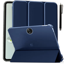 Load image into Gallery viewer, ProElite Cover for OnePlus Pad Go 11.35 inch Case Cover, Transparent Flip Case Cover for OnePlus Pad Go 11.35 inch 2023 with Stylus, Support Auto Sleep Wake, Dark Blue