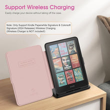 Load image into Gallery viewer, ProElite Cover Case for Kindle Paperwhite 12th Gen 7 inch Case, Slim Smart Flip case Cover for Amazon Kindle Paperwhite 12th Generation 7 inch 2024, Marble Pink