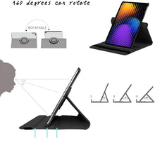 Load image into Gallery viewer, ProElite Cover for Xiaomi Mi Pad 8/Pad 8 Pro 11.2 inch Cover, 360 Rotatable Flip Case (Support Auto Sleep Wake), Black