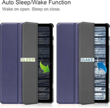 Load image into Gallery viewer, ProElite Case Cover for Nokia Tab T10 8 inch Case, Smart Trifold Flip case Cover for Nokia Tab T10 8 inch Tablet, Dark Blue