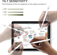 Load image into Gallery viewer, ProElite Stylus Pen for iPad 6th-11th Generation- Fast Charge Active Pencil Compatible with 2018-2025 Apple iPad Pro 11"/12.9"/M4, iPad Air 3/4/5/M2/M3,iPad Mini 5/6 Gen-White