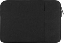 Load image into Gallery viewer, ProElite Polyster Laptop Sleeve Case Cover Pouch for 13" to 14" MacBook Air/Retina, Compatible with Surface Pro, MacBook Pro 14" M1 Pro/Max A2442, Galaxy Tab S8/S9 Ultra 14.6"/iPad Pro 12.9, Black