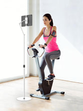 Load image into Gallery viewer, ProElite Foldable Adjustable 360 Degree Aluminum Floor Stand Tablet Stand for Apple iPad, iPhones, Galaxy Tab, Xiaomi Pad, Redmi Pad, Realme, Oneplus Pad,Lenovo Tab, Kindle Upto 12.9 inch