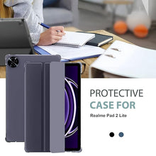 Load image into Gallery viewer, ProElite Case Cover for Realme Pad 2 Lite 10.95 inch Cover, Smart Flip Case Cover for Realme Pad 2 Lite 10.95 inch Translucent Back with Stylus Pen, Lavender