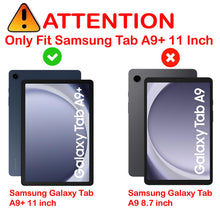 Load image into Gallery viewer, ProElite Cover for Samsung Galaxy Tab A9 Plus 11 inch case Cover, Smart Rotatable Flip Case for Samsung Galaxy Tab A9 Plus 11 inch with Pen Holder, Dark Blue