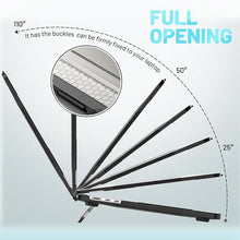 Load image into Gallery viewer, ProElite Case for MacBook Air 15 Case 2023 2024 2025 Release M4 M3 A3114 M2 A2941 with Liquid Retina Display & Touch ID,Heavy Duty Honeycomb Hard Shell with Slim TPU Bumper & Fold Kickstand, Black