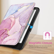 Load image into Gallery viewer, ProElite Cover Case for Kindle Paperwhite 12th Gen 7 inch Case, Slim Smart Flip case Cover for Amazon Kindle Paperwhite 12th Generation 7 inch 2024, Marble Pink