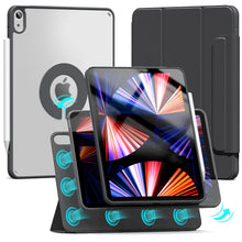 Load image into Gallery viewer, ProElite Case Cover for Apple iPad (A16) 11th/10th Generation (2025/2022) Case, Smart Detachable Magnetic Shockproof Case Cover for Apple iPad 11th/10th Generation with Pencil Holder, Black