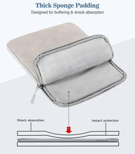 Load image into Gallery viewer, ProElite Polyester sleeve Case Cover 13" to 14" for Galaxy Tab S11/S10/S9/S8 Ultra 14.6 inch, 13-13.3 inch Notebook, Compatible with Surface Pro, MacBook Air/Pro 14 inch A2442, iPad Pro 12.9, Lavender