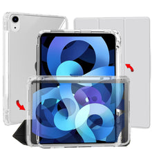 Load image into Gallery viewer, ProElite Sliding Detachable Smart Flip Case Cover for Apple iPad Air 5th/4th Gen 10.9 inch with Pencil Holder, Grey