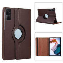 Load image into Gallery viewer, ProElite Cover for Redmi Pad 10.6 inch Case Cover, 360 Rotatable Smart Flip Case Cover for Redmi Pad 10.6 inch Tablet with Stylus Pen, Brown