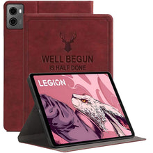 Load image into Gallery viewer, ProElite Cover for Lenovo Legion Tab 8.8 inch Case, Deer Flip case cover for Lenovo Legion Tab 8.8 inch Tablet, Wine Red