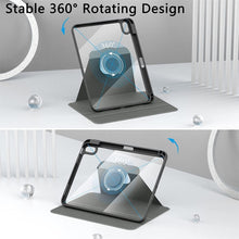 Load image into Gallery viewer, ProElite for Apple iPad (A16) 11th/10th Generation (2025/2022) case Cover, 360 Degree Rotatable Smart Flip Cover for Apple iPad 11th/10th Gen, Transparent Back with Pencil Holder, Lavender