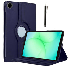 Load image into Gallery viewer, ProElite Cover for Galaxy Tab A9 8.7 inch Case Cover, 360 Rotatable Smart Flip Case Cover for Galaxy Tab A9/A11 8.7 inch Tablet with Stylus Pen, Dark Blue