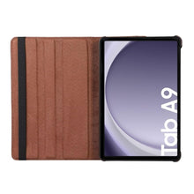 Load image into Gallery viewer, ProElite Cover for Galaxy Tab A11 8.7 inch /A9 8.7" Case Cover, 360 Rotatable Smart Flip Case Cover for Galaxy Tab A9/A11 8.7 inch Tablet with Stylus Pen, Brown
