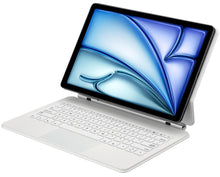Load image into Gallery viewer, ProElite Magnetic Bluetooth Keyboard case for Apple iPad Air 11 inch M3/M2 2025/2024/Pro 11" 2022/2021/2020/2018 4th/3rd Gen & iPad Air 5th/4th Gen 10.9", Floating Cantilever Design, White
