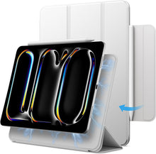 Load image into Gallery viewer, ProElite for iPad Pro 13 Inch 2024/2025 M4/M5 Case, iPad Pro 13 2024/2025 Folio Case, Convenient Magnetic Attachment, 2-Way Stand, Full Pencil 2 Support, Auto Sleep Wake, Grey