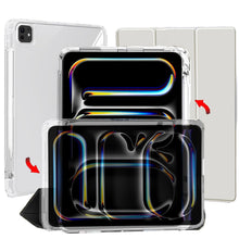 Load image into Gallery viewer, ProElite Cover for Apple iPad Pro 11 inch 2024/2025 M4/M5 5th/6th Gen Case, Sliding Detachable Smart Flip Case Cover for Apple iPad Pro 11 inch 2024/2025 M4/M5 5th/6th Gen with Pencil Holder, Grey