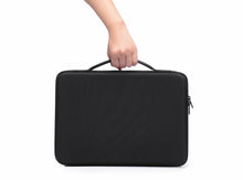 Load image into Gallery viewer, ProElite Hard Shell Tablet Sleeve Upto 13.3" for Galaxy Tab S10 Fe+/S9 FE+/S7+/S8+/S9+, iPad Pro 12.9", MacBook Air/Pro Retina, Microsoft Surface Pro 4/5/6/7/8/9 with Accessories Compartment, Black