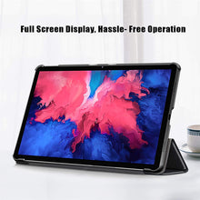 Load image into Gallery viewer, ProElite Smart Flip Case cover for Lenovo Tab P11/P11 Plus 11 inch TB-J606F/J606X, Black
