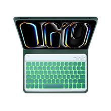 Load image into Gallery viewer, ProElite Keyboard case for Oppo Pad SE 11 inch, Magnetic Detachable Wireless Bluetooth Keyboard for Oppo Pad SE 11 inch Built-in 7-Colors Backlit, Dark Green