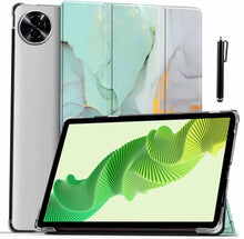 Load image into Gallery viewer, ProElite Case Cover for Realme Pad 2 11.5 inch Cover, Smart Flip Case Cover for Realme Pad 2 11.5 inch Translucent Back with Stylus Pen, Marble Green
