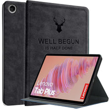 Load image into Gallery viewer, ProElite Cover for Lenovo Tab Plus 11.5 inch Case, Deer Flip case cover for Lenovo Tab Plus 11.5 inch Tablet, Black