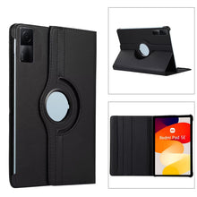 Load image into Gallery viewer, ProElite Case Cover for Redmi Pad SE 11 inch Cover, 360 Rotatable Smart Flip Case Cover for Redmi Pad SE 11 inch Tablet with Stylus Pen, Black