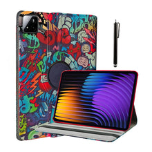 Load image into Gallery viewer, ProElite Cover for Xiaomi Mi Pad 8/8 Pro/Mi Pad 7/7 Pro 11.2 inch Case, 360 Rotatable Flip Case (Support Auto Sleep Wake), Hippy