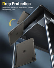 Load image into Gallery viewer, ProElite Case Cover for Apple iPad Pro 11 inch M4/M5 2024/2025 5th/6th Gen Cover, Smart Flip Case for Apple iPad Pro 11 inch M4/M5 2024/2025, Translucent Back, Flowers