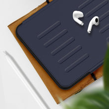 Load image into Gallery viewer, ProElite Case Cover for Apple iPad Mini 6/Mini 7 8.3 inch, Smart Magnetic Shockproof Protective Case for Apple iPad Mini 6/Mini 7 8.3 inch 5 Stable Stands with Pencil Holder, Dark Blue