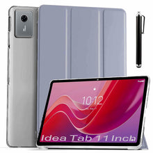 Load image into Gallery viewer, ProElite Case Cover for Lenovo idea Tab 11 inch Cover, Smart Flip Case Lenovo idea Tab 11 inch 2025 Tablet Translucent Back with Stylus Pen, Lavender