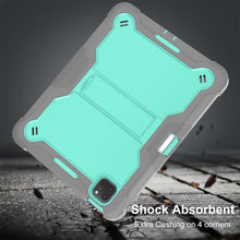 Load image into Gallery viewer, ProElite Rugged Shockproof Heavy Duty Back Case Cover for Apple iPad Pro 11 inch 2024/2025 M4/M5 5th/6th Gen with Apple Pencil Holder, Mint