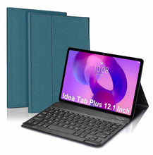 Load image into Gallery viewer, ProElite Keyboard Case Cover for Lenovo Idea Tab Plus 12.1 inch 2025, Magnetic Detachable Wireless Bluetooth Keyboard Case Idea Tab Plus 12.1 inch 2025, Dark Green