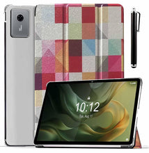 Load image into Gallery viewer, ProElite Case Cover for Motorola Pad 60 Neo 11 inch 2025 Cover, Smart Flip Case Motorola Pad 60 Neo 11 inch 2025 Tablet Translucent Back with Stylus Pen, Diamonds