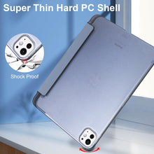 Load image into Gallery viewer, ProElite Case Cover for Apple iPad Pro 11 inch M4/M5 2024/2025 5th/6th Gen Cover, Smart Flip Case for Apple iPad Pro 11 inch M4/M5 2024/2025, Translucent Back, Lavender