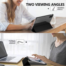 Load image into Gallery viewer, ProElite Case Cover for Motorola Pad 60 Neo 11 inch 2025 Cover, Smart Flip Case Motorola Pad 60 Neo 11 inch 2025 Tablet Translucent Back with Stylus Pen, Marble Purple