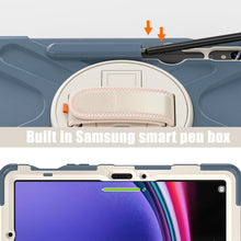 Load image into Gallery viewer, ProElite Cover for Samsung Galaxy Tab S10 Lite 10.9"/S9 Fe 10.9/S10 FE 10.9"/ S9/S8/S7 11" Cover Case, Rugged 3 Layer Armor case Cover and Rotating Kickstand, Cornflower Blue