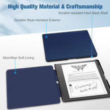 Load image into Gallery viewer, ProElite Case Cover for Kindle Scribe 10.2" Case, Slim Smart Flip case Cover for Amazon Kindle Scribe 10.2 inch with Pen Holder, Dark Blue
